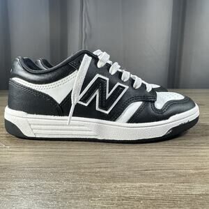 New Balance 480 - Black / White - Kid’s Size 2 GSB480BW